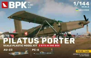 1/144 BPK 14404 Pilatus Porter AU-23 y PC-6 2 kits de modelos en una caja - Imagen 1 de 7
