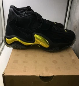 Nike Air Zoom Turf Jet 97 QS Oregon Ducks Sz 10.5 DS Barry Sanders Yellow Strike - Picture 1 of 12
