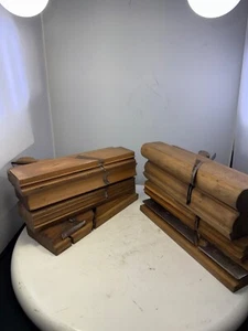 Lot 8 of Vintage Carpenter Wooden Moulding Planes By Bartlett, and Auburn tool - Picture 1 of 22