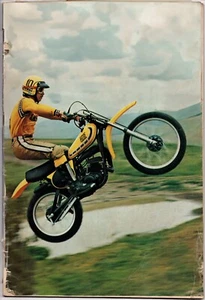 Vintage Motocross Yamaha 1976 YZ125 13"x19" Large MX VMX ArtPrint - Picture 1 of 3