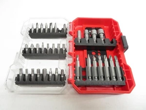 HYPER TOUGH 37 PIECE SCREWDRIVER BIT SET W/ CASE - MISSING 3 PIECES - USED ** - Bild 1 von 9