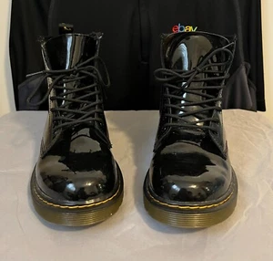 Dr. Martens Kids 1460 Patent Black Lamper Boot ( Size 4 ) - Picture 1 of 7