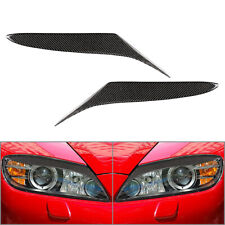 Carbon Fiber Car Headlight Eyebrows Eyelids Cover Trim For Mazda RX-8 RX8 04-08