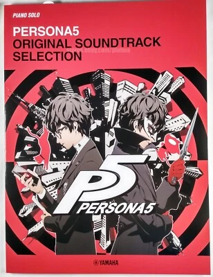 PERSONA 5 Original Soundtrack Selection SHEET MUSIC 16 Songs SOLO PIANO Book JP - Image 1 of 4
