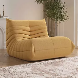 Caterpillar Lazy Sofa 1 to 3 Seats Tatami Floor Sofa Nap Couch Chesterfield Sofa - Picture 1 of 59