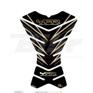 ADESIVO PARASERBATOIO PARAGRAFFI MOTOGRAFIX YAMAHA NERO ORO - Imagen 1 de 1