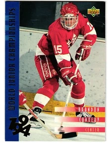 1993-94 Upper Deck #548 Brandon Convery Canada Rookie - Picture 1 of 2
