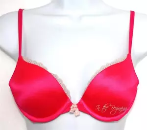 Victoria's Secret 34A sehr sexy rosa gepolsterter nahtloser Ausschnitt UW-BH gebraucht, in einwandfreiem Zustand - Bild 1 von 1