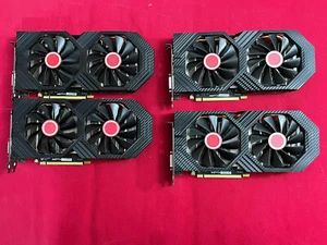 XFX AMD Radeon RX 580 8GB GDDR5 Graphics Card - RX-580P8DFD6 Lot Of 4 - Picture 1 of 6