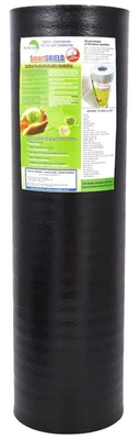 SmartSHIELD-10mm 48" X 25ft Reflective Insulation Foil One Side / Black Back - Image 1 of 4