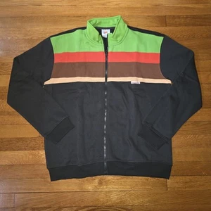 Chaqueta Burger King De Colección Hombres Grande Crew Polar Cremallera Completa Sudadera Empleado - Imagen 1 de 7