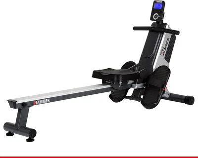HAMMER Rudergerät Pro Force, Rudermaschine, Runerzugmaschine, Ruderbank