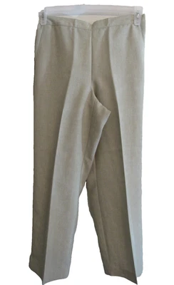 alfred dunner petite sage classic fit comfort waist pant springtime in paris 8P - Image 1 of 4