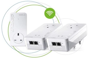 devolo Magic 1-1200 Wi-Fi 5 Whole Home Wi-Fi Kit: Stable Home Working, High Perf - Photo 1/6
