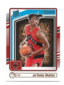 2024-25 Panini Donruss Rated Rookie Ja'Kobe Walter #231 RC Toronto Raptors Card - Picture 1 of 2