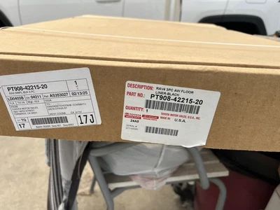 2019-2025 TOYOTA OEM Genuine Rav-4 All Weather Floor Mat. PT908-42215-20 - Image 1 of 3