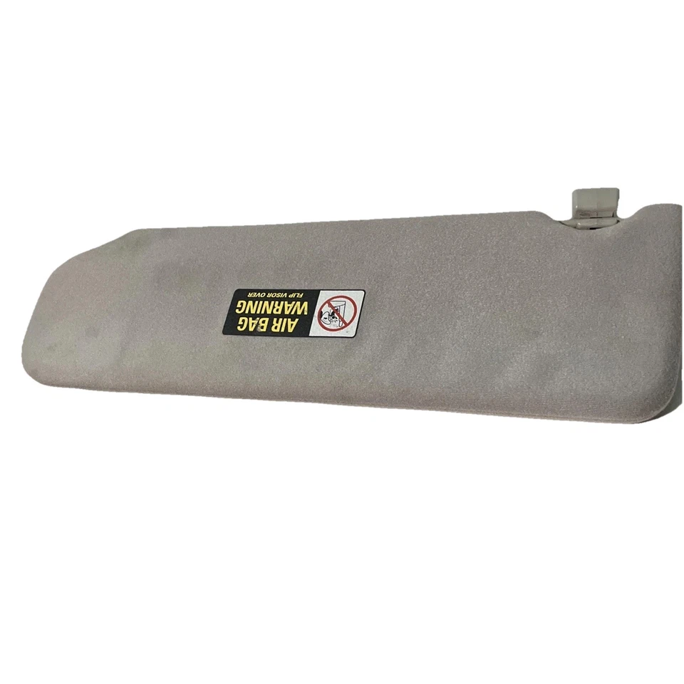 1998-2003 Jaguar XJ8 Vanden Plas para-sol lateral direito do motorista com espelho - Imagem 1 de 4