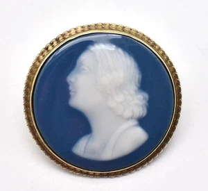 Broche De Limoges Barbotina Esmaltada Fontanille Maraud De Los Años 40 - Bild 1 von 4