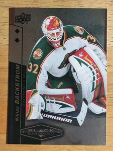 Niklas Backstrom #100 Black Diamond 2010-11 - Imagen 1 de 2