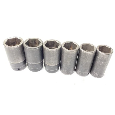 6pc SnapOn 1/2" Deep 6PT  METRIC Impact Sockets 29mm -36mm  SIMM290-SIMM360 - Image 1 of 4