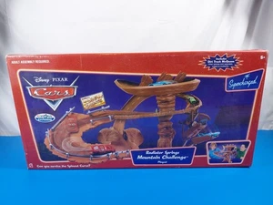 Disney Pixar Cars Radiator Springs Mountain Challenge Juego Supercargado Raro - Imagen 1 de 11
