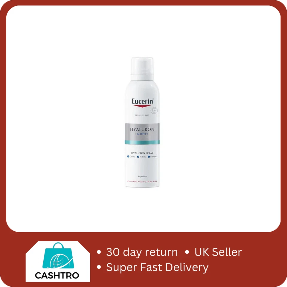 Eucerin Hyaluron-Filler Anti-Age Refreshing Mist Spray 150ml 3X Effect New - Image 1 of 1