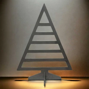 Weihnachtsbaum Tischdeko 4mm Stahl 30x40cm Weihnachtsdekoration innen u. außen - Bild 1 von 5