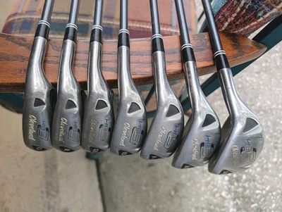 CLEVELAND HB IRONS 5-DW ACT ULTRLITE GRAPH SHAFTS REG LOW TORQUE 65 GR NEW GRIPS - Image 1 of 4