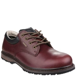 Cotswold Stonesfield Mens Chestnut Waterproof Leather Hiking Walking Shoes - Picture 1 of 4