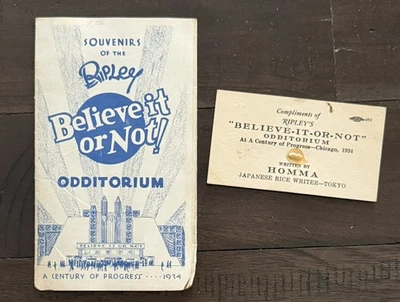 LOT 1934 Odditorium Ridley’s Believe It Or Not Card Vtg 18 Paperback Books & DVD - Image 1 of 4