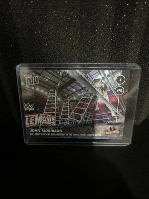 JOHN MORRISON 2020 TOPPS NOW WWE #15 WRESTLEMANIA 36 SSP - Image 1 of 2