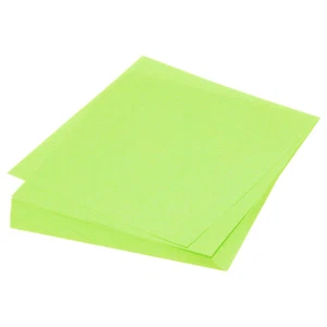 75 Sheets Origami Paper Double Sided 15x15cm Square Sheet Lime Green - Picture 1 of 5