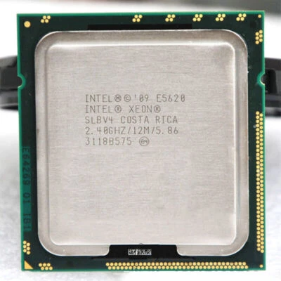 Intel Xeon E5620 E5630 E5640 X5550 X5560 X5570 L5630 LGA1366 CPU Processor - Image 1 of 4