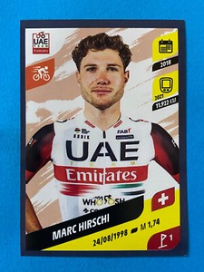Panini Tour de France 2022 Marc Hirschi UAE Team Emirates Figure #338