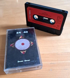 54 40 DEAR DEAR CASSETTE TAPE PAPER LABELS CANADA IMPORT - Picture 1 of 1