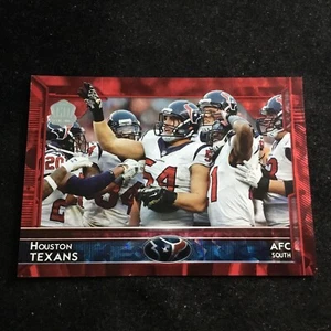 2015 Topps 60th Anniversary Red #256 Houston Texans #27/60 - Picture 1 of 3