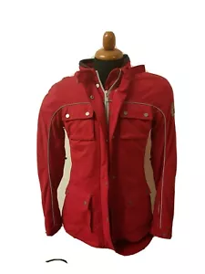 GIACCA MOTO BELSTAFF ROSSO DONNA TAGLIA 44 - Foto 1 di 2