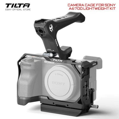 Tilta Camera Cage Für Sony a6700 Lightweight Kit+NATO Top Handle+Cooling System