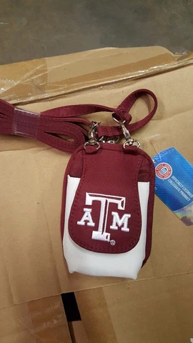 Texas A&M Aggies Purse Plus Touch Phone  ID Wallet Charm 14 Gift Compact Cover