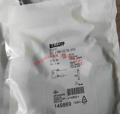 1PC NEW BALLUFF BES M18MG-GSC70B-BP03 Proximity Switch Sensor ZS - Image 1 of 4