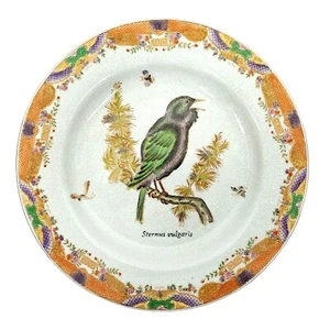 Wong Lee Decorative Plate Bird Sternus Vulgaris Starling Collectible Wall Table - Picture 1 of 7