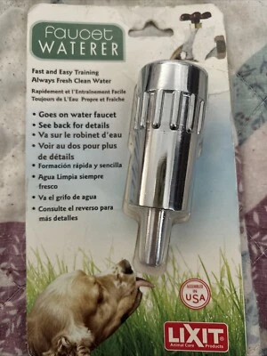 Fuente de agua Lixit L-100 840 - plateada Foto 1 de 3