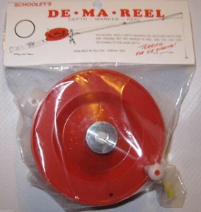 CARRETE DE PESCA EN HIELO SCHOOLEY'S DE-MA-REEL - ROJO - Imagen 1 de 2