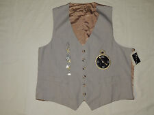 The Limited [New] Beige Gray Men Waistcoat Vest Size XL