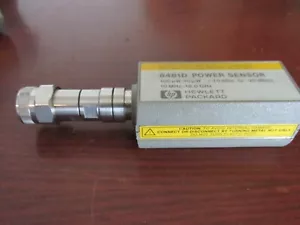 Agilent / HP 8481D Power Sensor 10MHz 18GHz 100pW 10uW (-70dBm -20dBm) **TESTED* - Picture 1 of 12