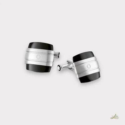 Gemelos cuadrados Montblanc Onyx - Colección clásica de acero inoxidable 106624 Foto 1 de 4