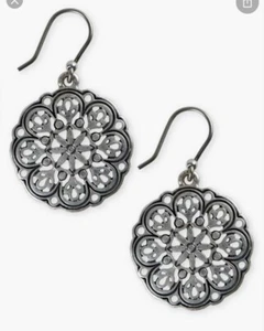 Orecchini da lavoro aperti tono argento marca Lucky SM1 - Foto 1 di 8