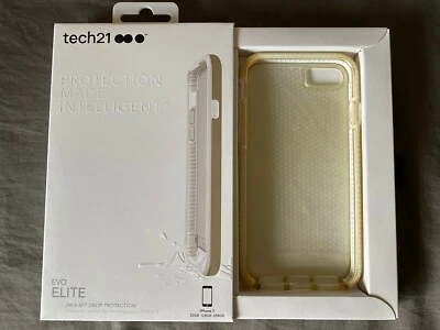Funda Tech21 Evo Elite iPhone 7 dorada Foto 1 de 4