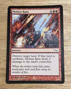 Mtg - Molten Rain - Mirrodin - Lp - Picture 1 of 2