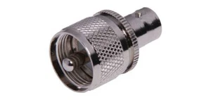 PL259 Male UHF PLUG to BNC Female Socket Adapter - Picture 1 of 1